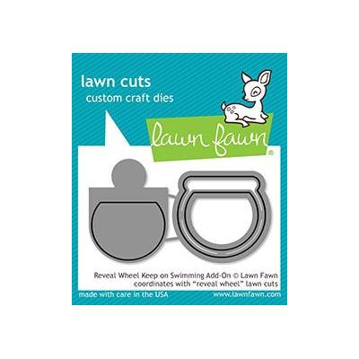 Lawn Cuts Stanzschablonen -  Reveal Wheel Keep On Swimming Add-on